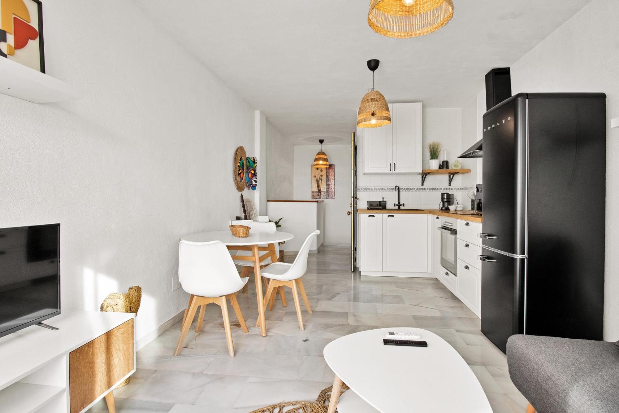 Апартаменты Duplex Estilo Boho Con Increible Terraza Y Vistas Al Mar En Estepona - Las Abejeras 609 Экстерьер фото