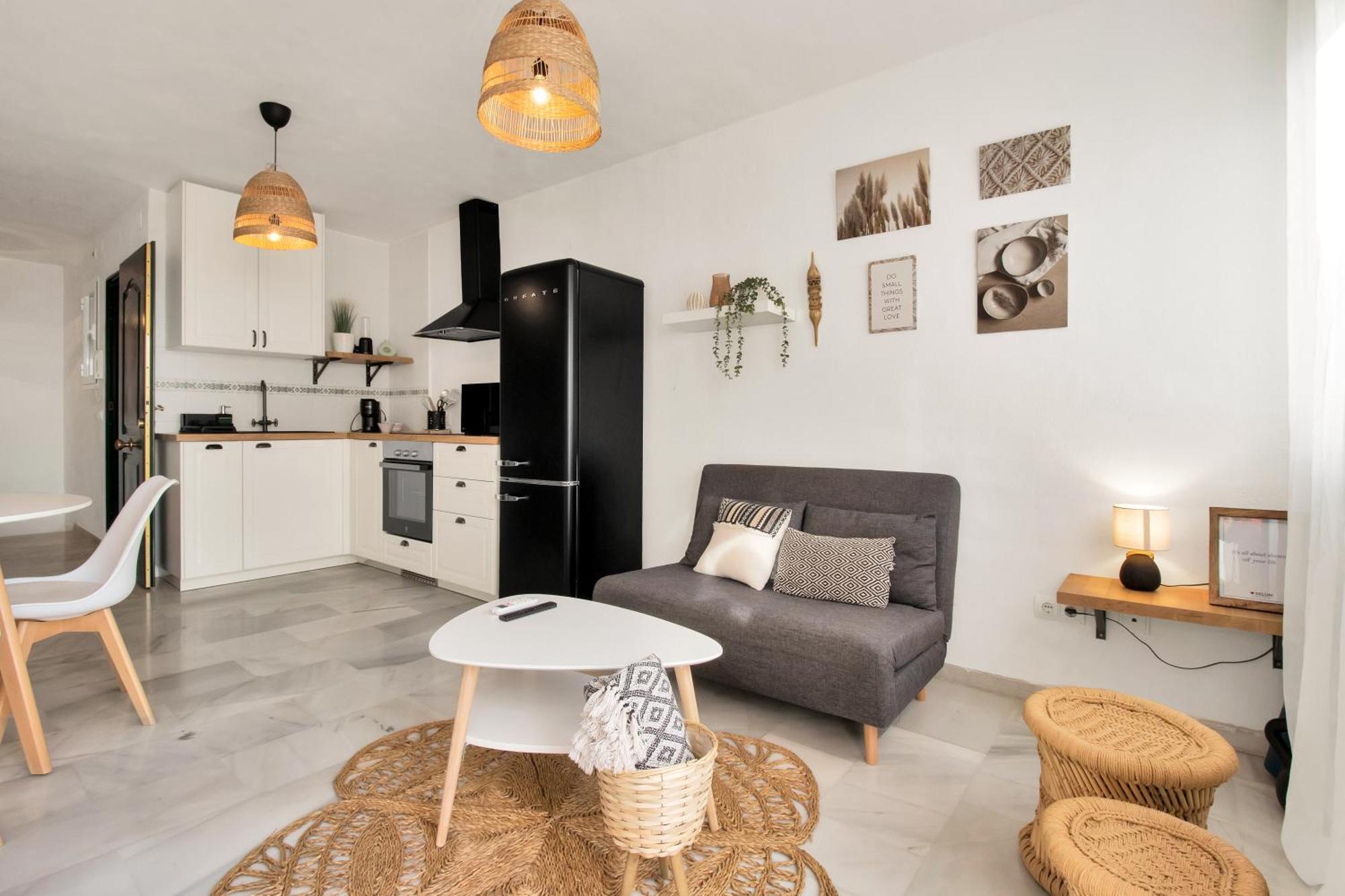Апартаменты Duplex Estilo Boho Con Increible Terraza Y Vistas Al Mar En Estepona - Las Abejeras 609 Экстерьер фото