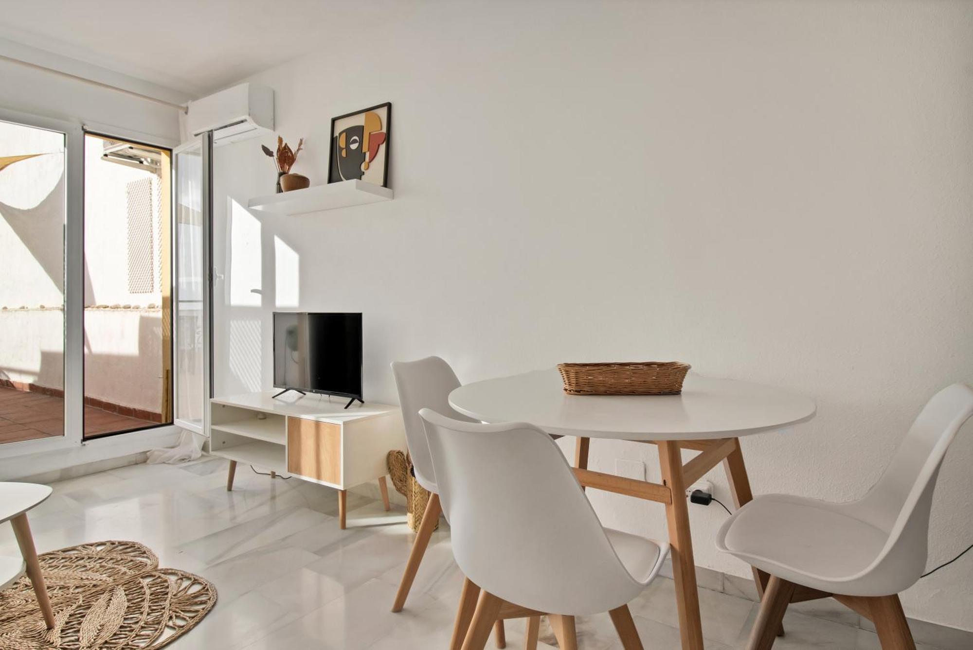Апартаменты Duplex Estilo Boho Con Increible Terraza Y Vistas Al Mar En Estepona - Las Abejeras 609 Экстерьер фото